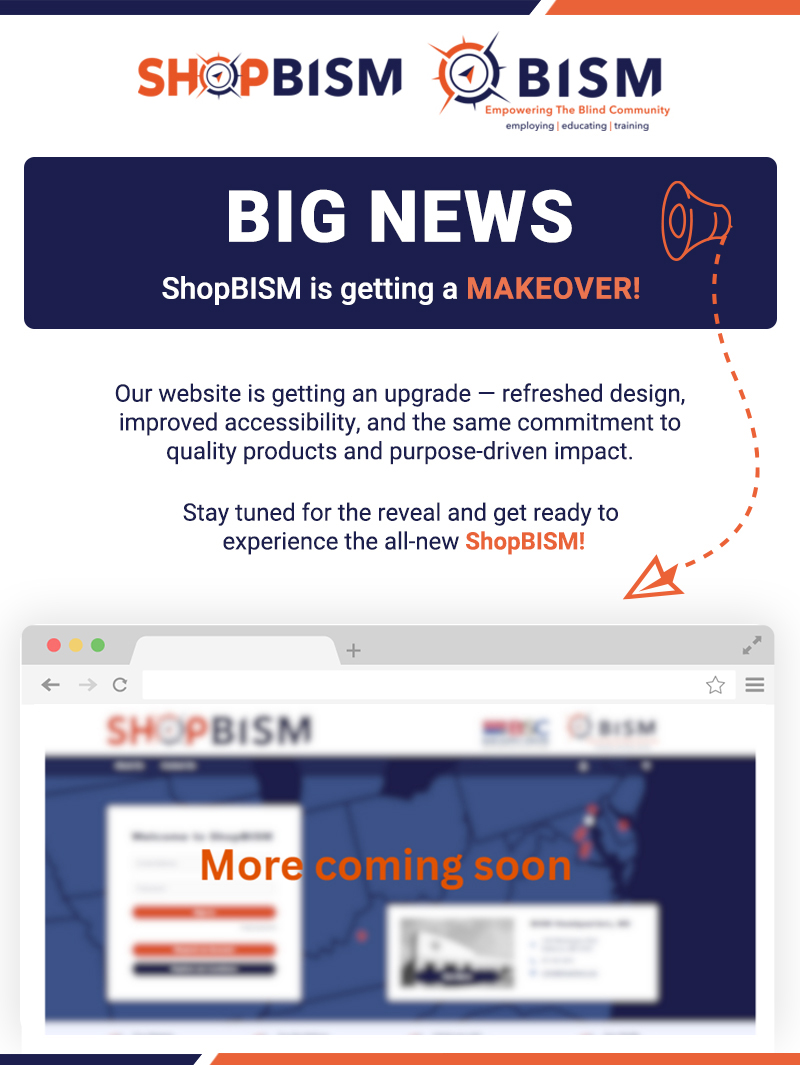 ShopBISM is getting a makeover!